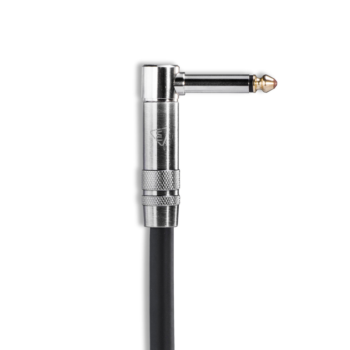 IVU Live Cable right-angle 1/4-inch TS plug with metal housing