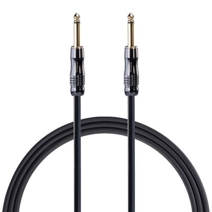 IVU Player instrument cable with two straight 1/4-inch TS plugs