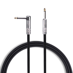 IVU Live instrument cable with straight and right-angle 1/4-inch TS plugs
