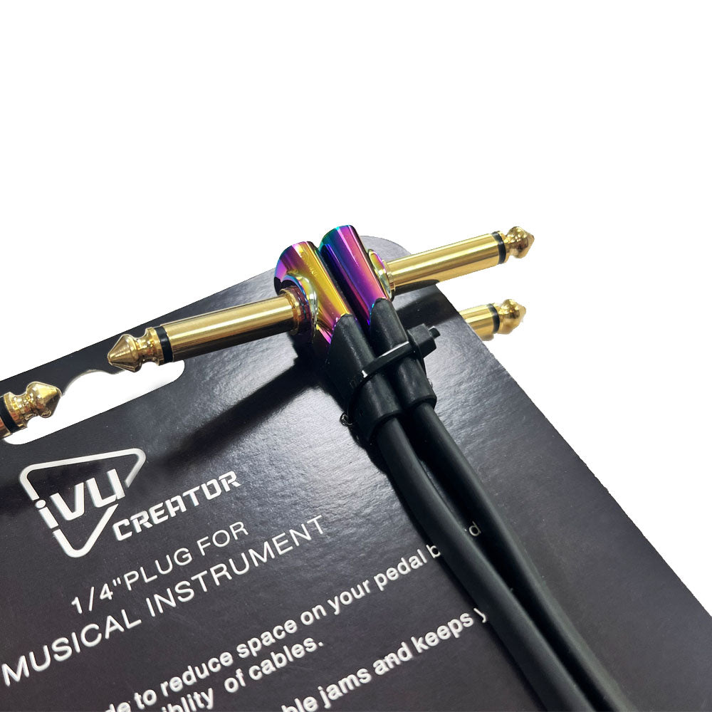 Chameleon IVU FPC-415 right-angle plugs beside IVU Creator packaging