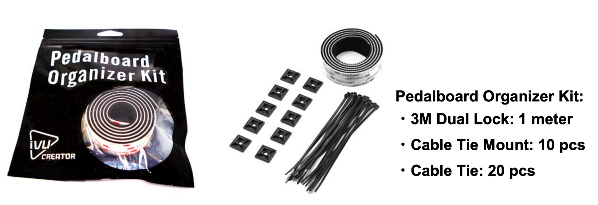 Dual lock pedalboard kit hotsell