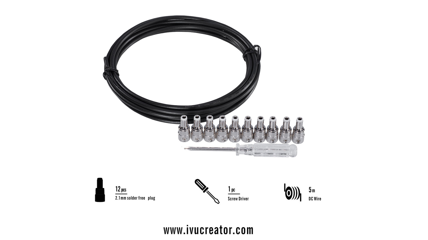 Solderless DC Cable Kit (POK-03)