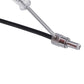 Securing black DC wire inside an IVU POK-03 solderless plug with a screwdriver