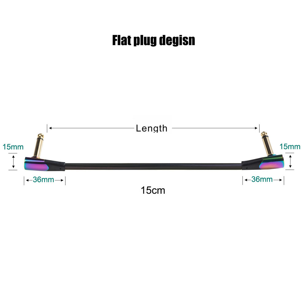 IVU FPC-415 dimensions: 15 cm cable and 36 x 15 mm right-angle plug housings