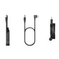 USB-C-to-DC 9V pedal power cable shown from multiple angles